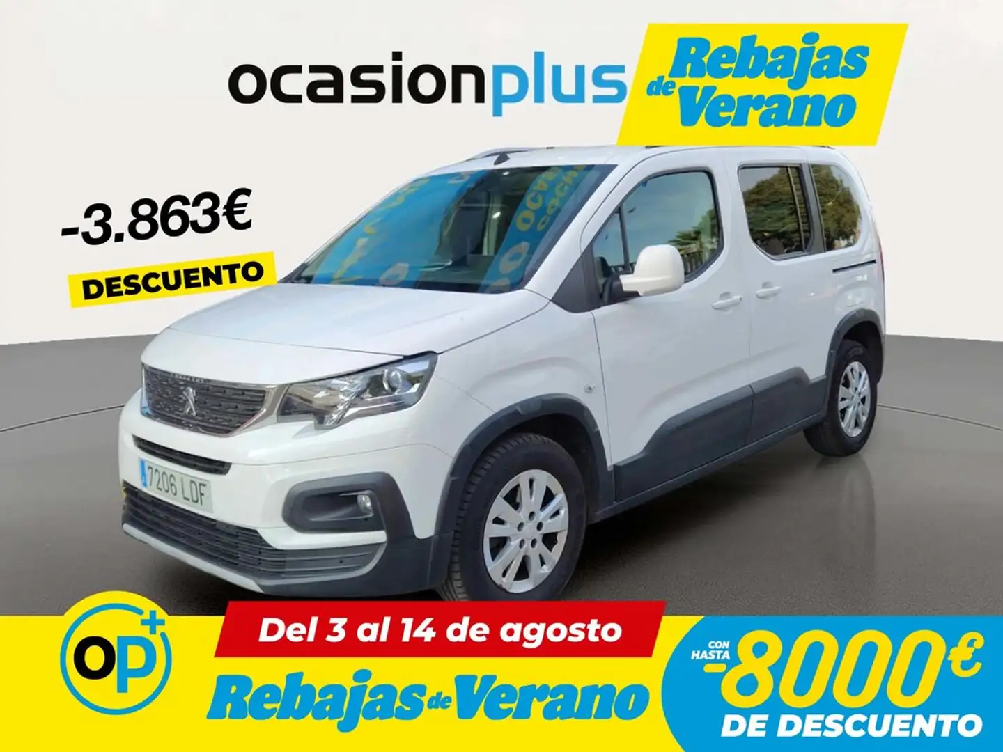 Peugeot Rifter 1.2 PureTech S&S Standard Allure EAT8 130 Blanco - 1