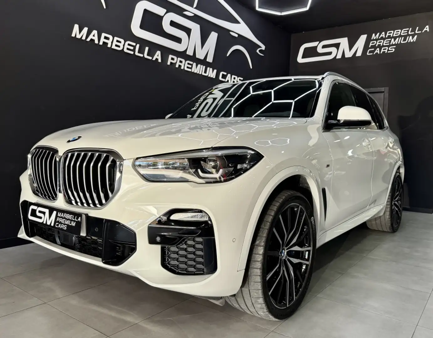 BMW X5 xDrive 30dA 9.75 Blanc - 1