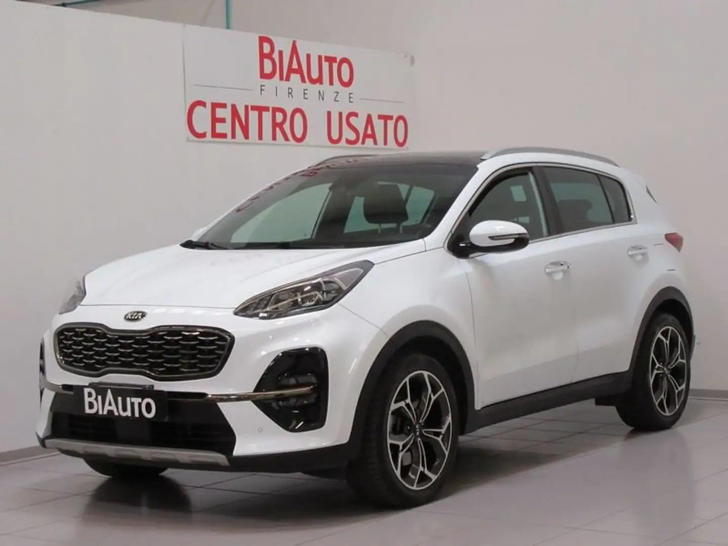 Kia Sportage 1.6 CRDI 136 CV DCT7 2WD Mild Hybrid GT Line Bianco - 1