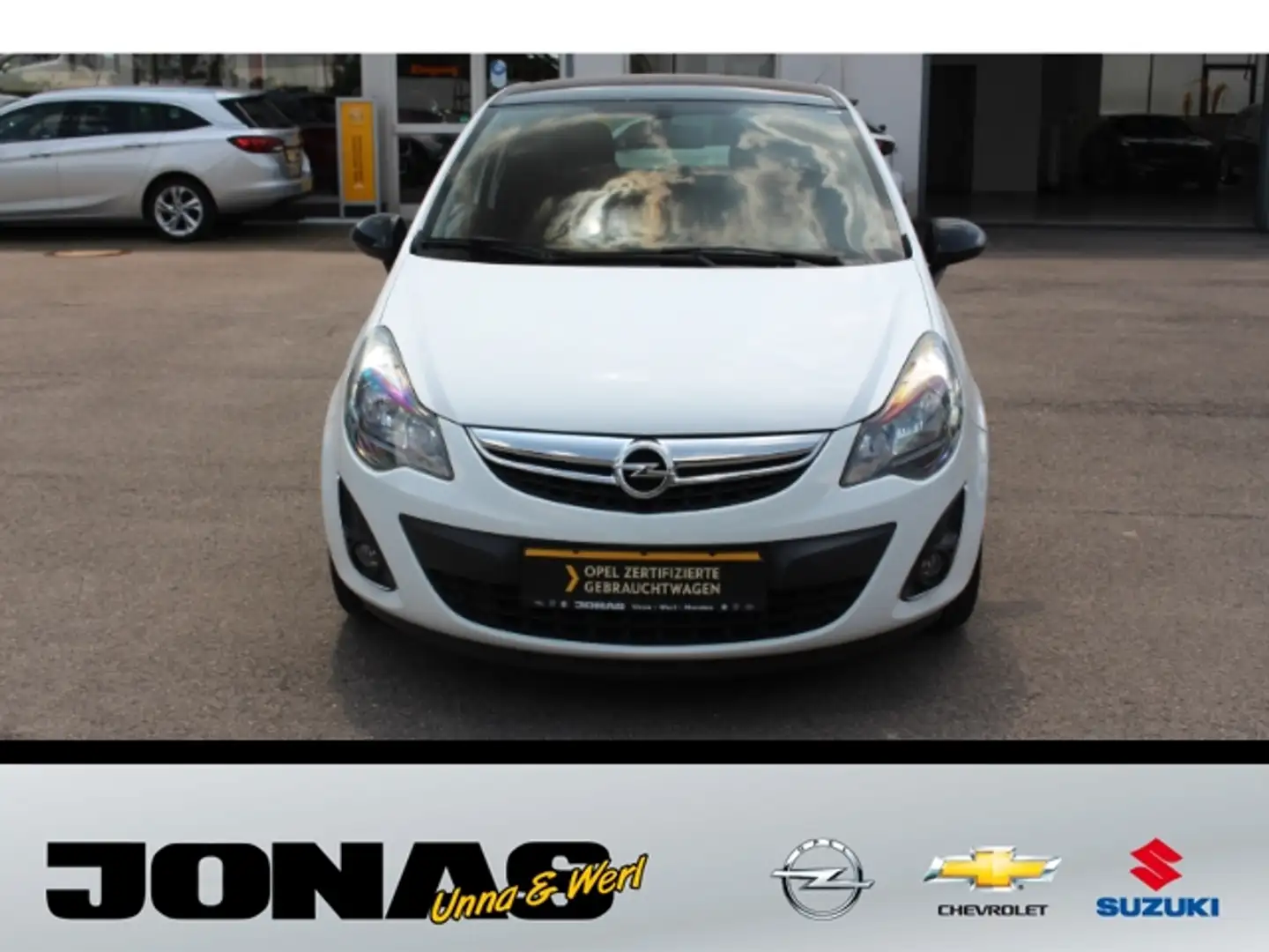 Opel Corsa D Edition 1.4 Color 3T Sitzhzg Lenkradhzg Alu Klim Weiß - 2