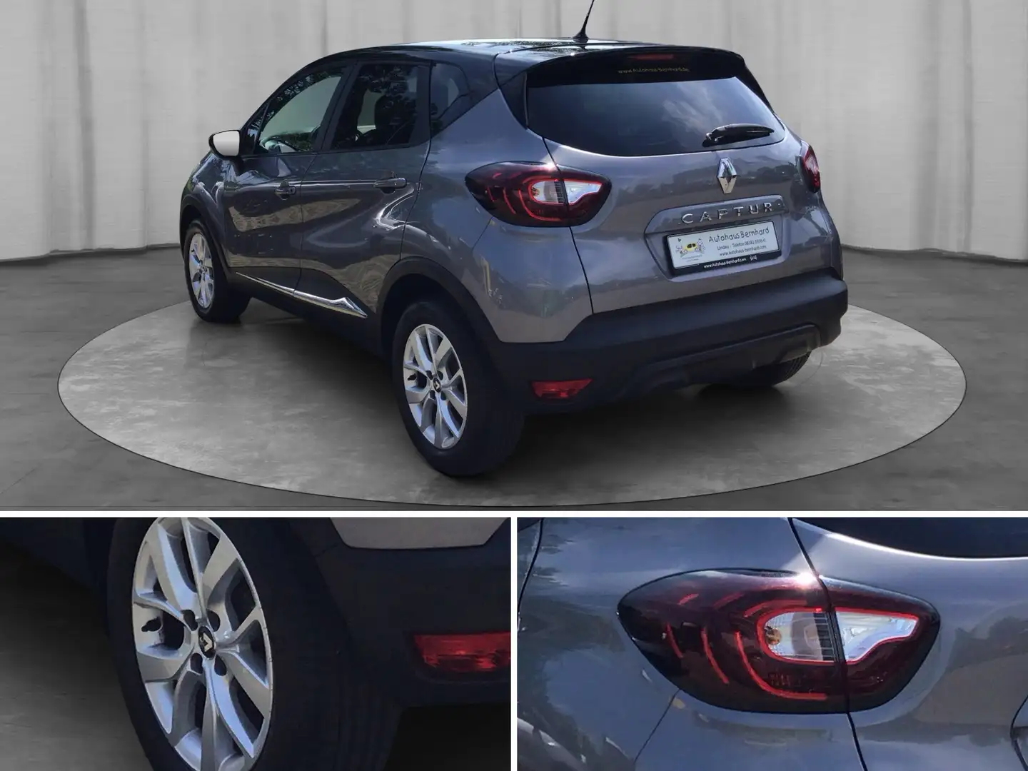 Renault Captur 0.9 TCe 90 Limited Gris - 2