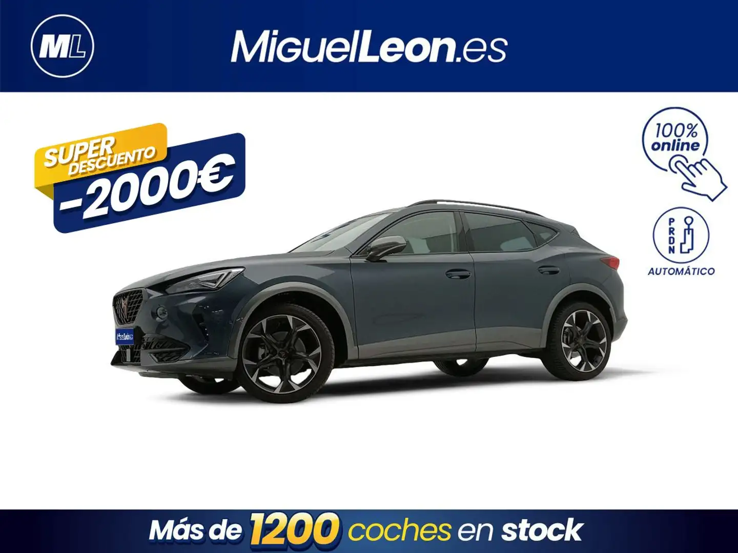 CUPRA Formentor 1.5 eTSI 150 DSG Gris - 1