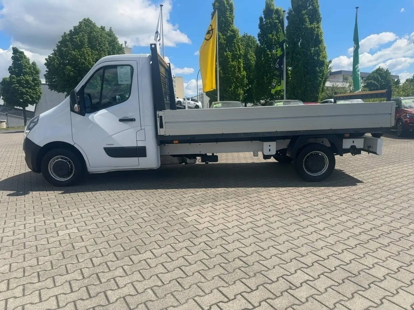 Opel Movano B 2.3 CDTI L3H1 3.5t Pritsche *HU/AU neu* Weiß - 2