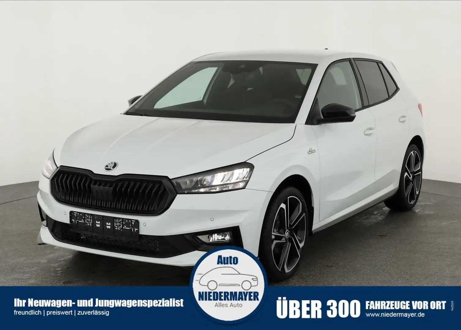 Skoda Fabia 1.5 TSI DSG Monte Carlo, 18-Zoll, Kamera, Winter, Weiß - 1