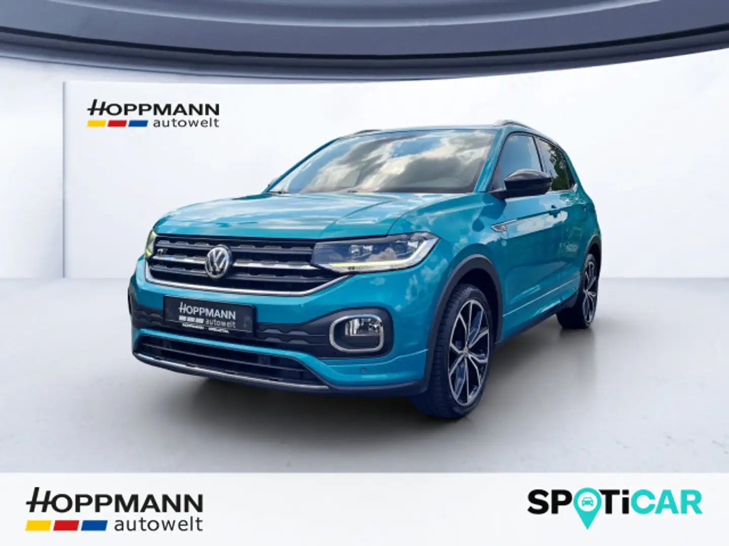 Volkswagen T-Cross R-Line Navi Rückfahrkamera Klimaautomati Yeşil - 1