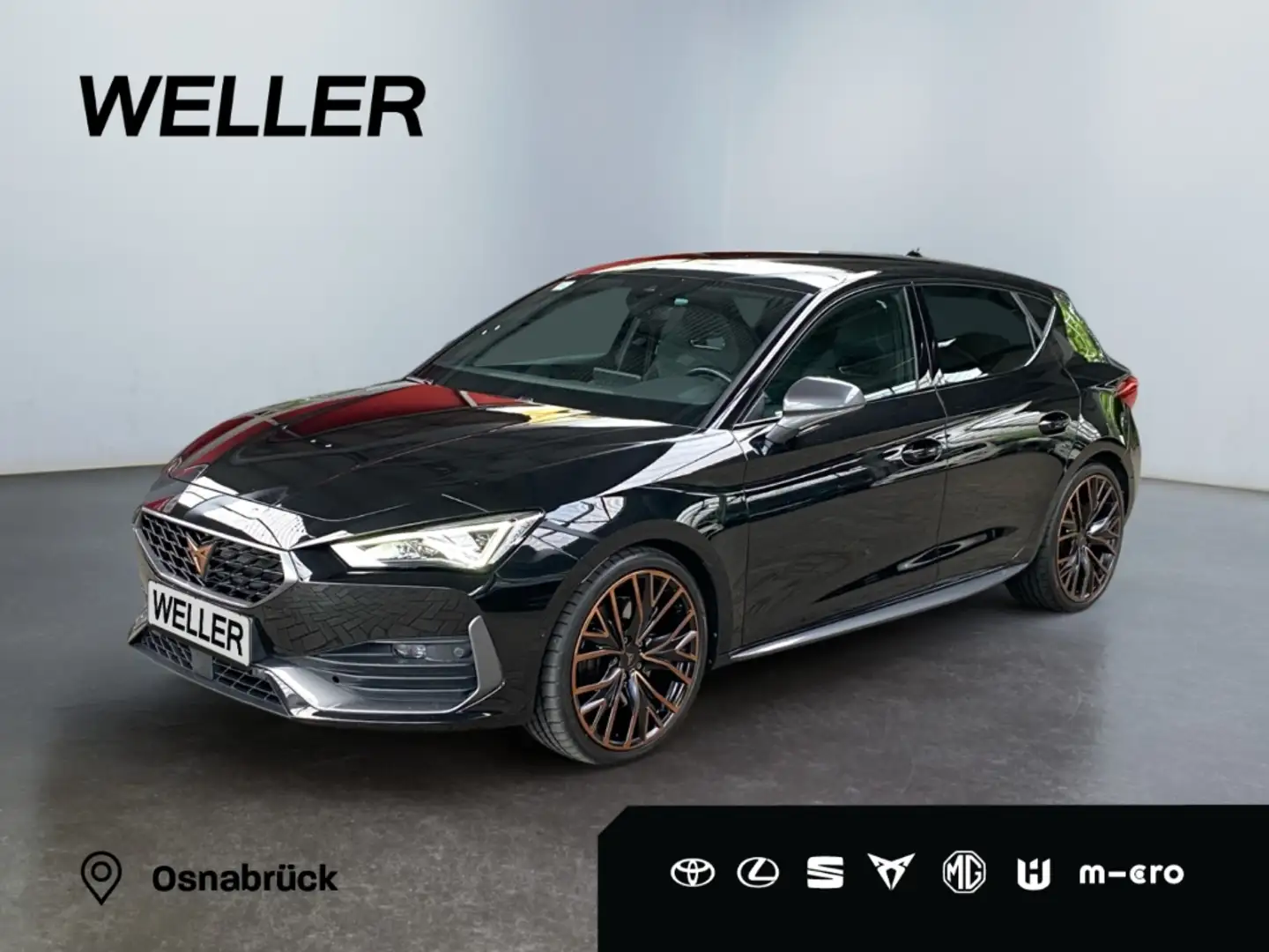 CUPRA Leon 2.0 TSI DSG VZ *Navi*LED*19Zoll*CAM*CarPlay* Schwarz - 1