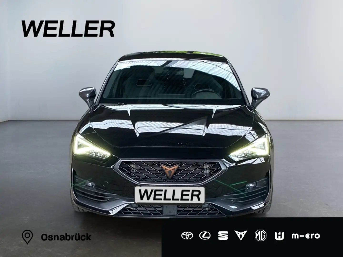 CUPRA Leon 2.0 TSI DSG VZ *Navi*LED*19Zoll*CAM*CarPlay* Schwarz - 2