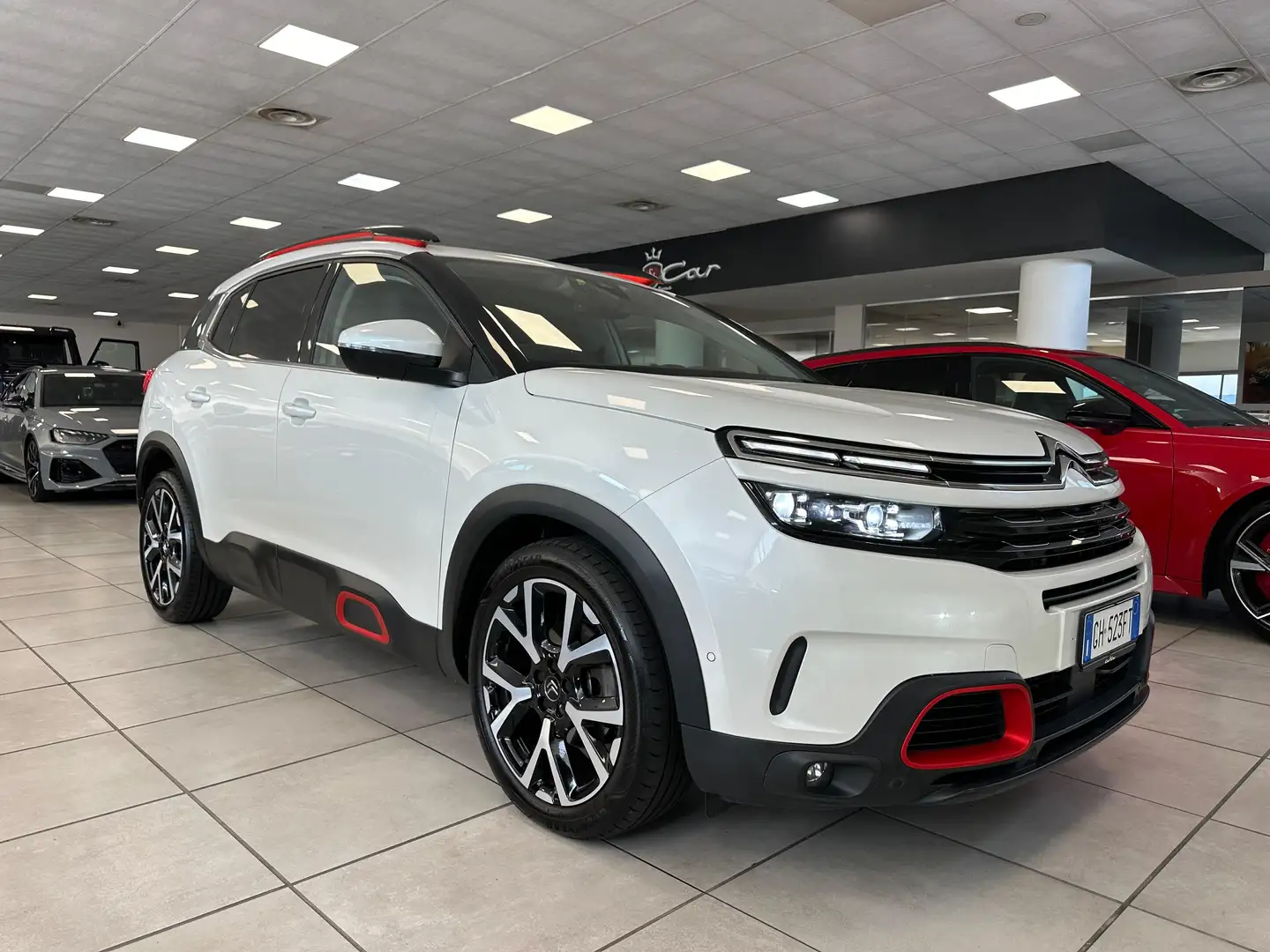 Citroen C5 Aircross 1.5 bluehdi Shine s Blanc - 1