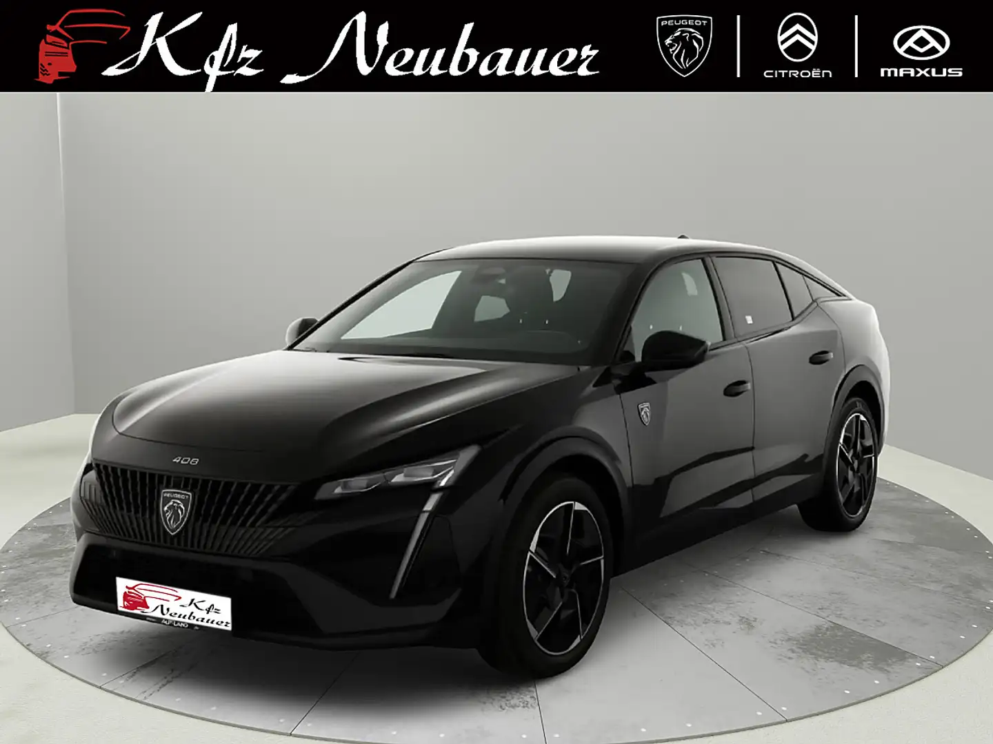 Peugeot 408 HEV 136 e-DCS6 GT Schwarz - 1