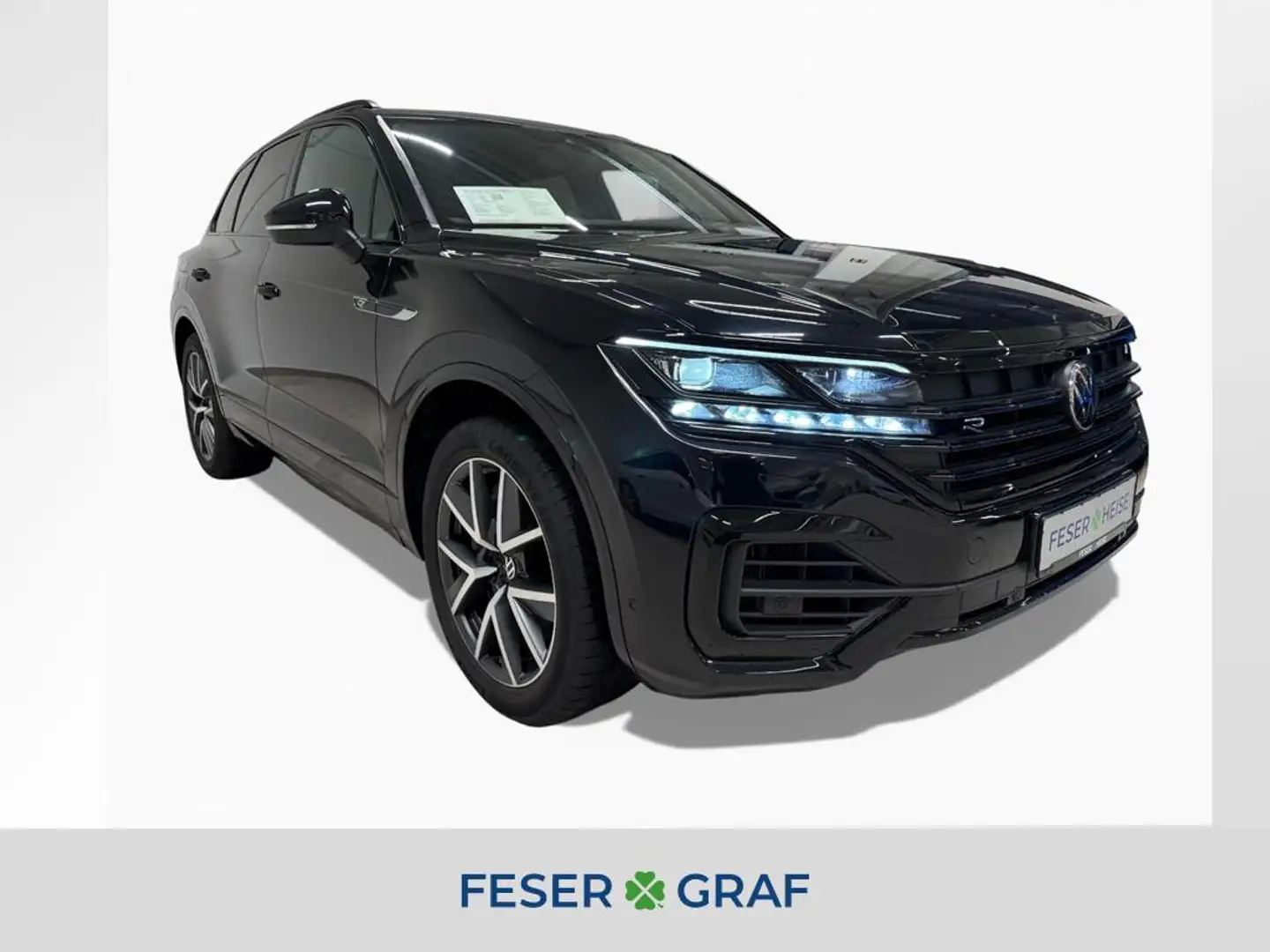 Volkswagen Touareg 3.0 V6 TSI eHybrid R 4M LED/Rear View/Sitz.-Lengra Schwarz - 1