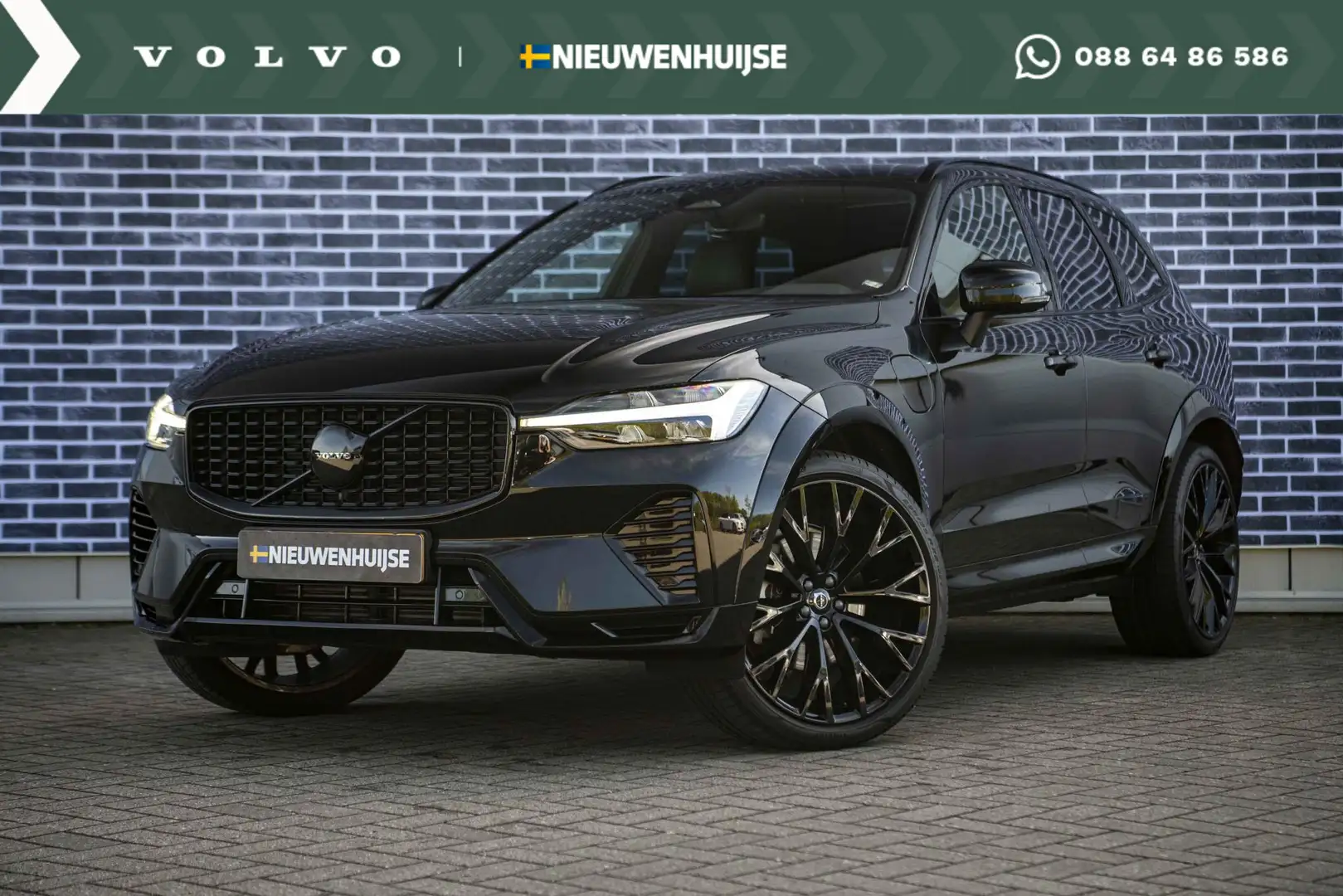 Volvo XC60 2.0 T6 Plug-in hybrid AWD Black Edition | Long Ran Schwarz - 1