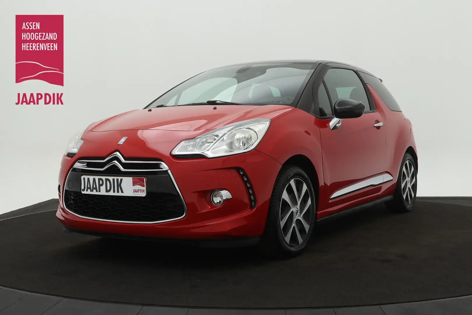 Citroen DS3 BWJ 2010 / 1.6 THP 157PK Sport Chic | LEER | NAVI Rood - 1