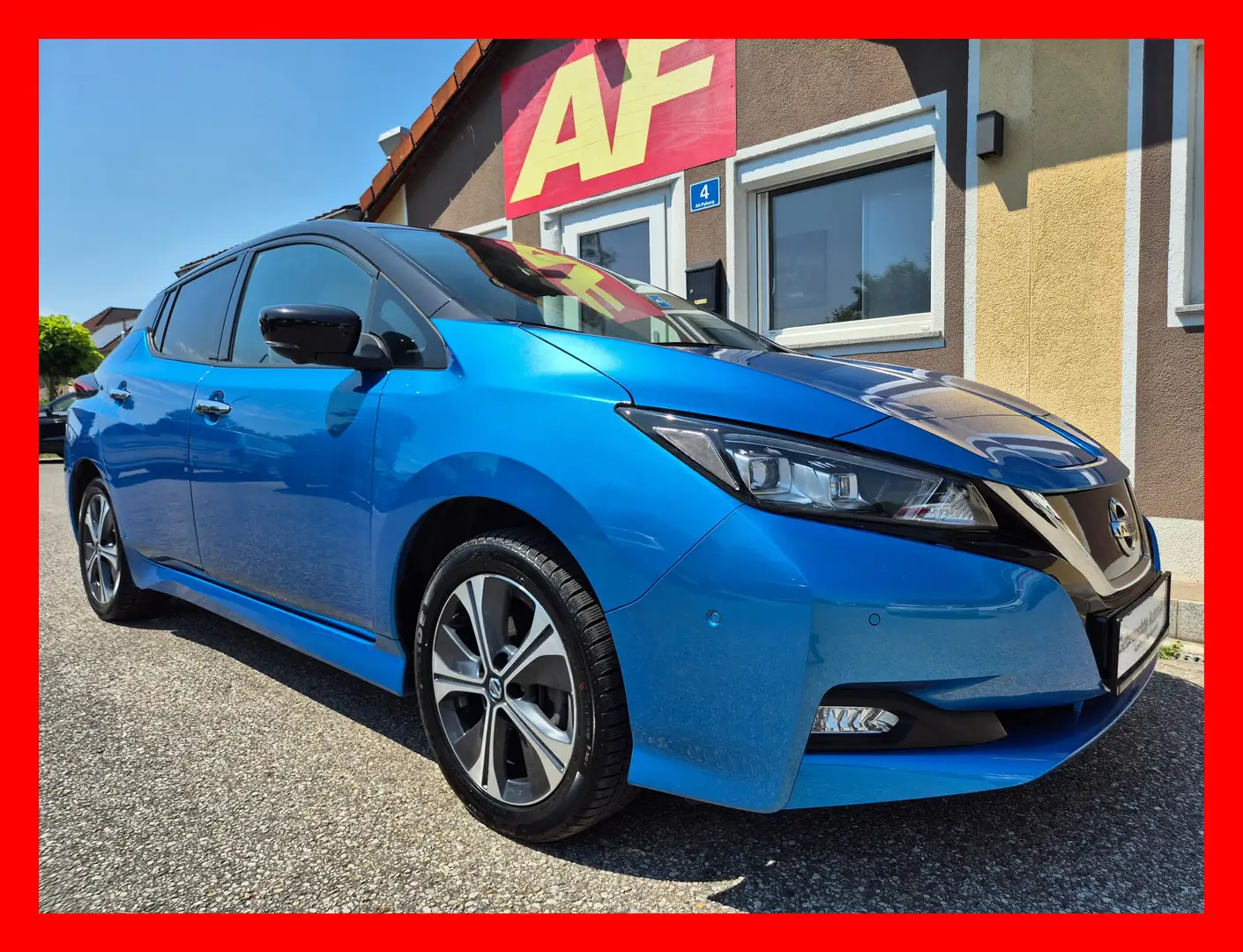 Nissan Leaf e+ Tekna Hybrid Elektro/Benzin 62 kWh Bleu - 1