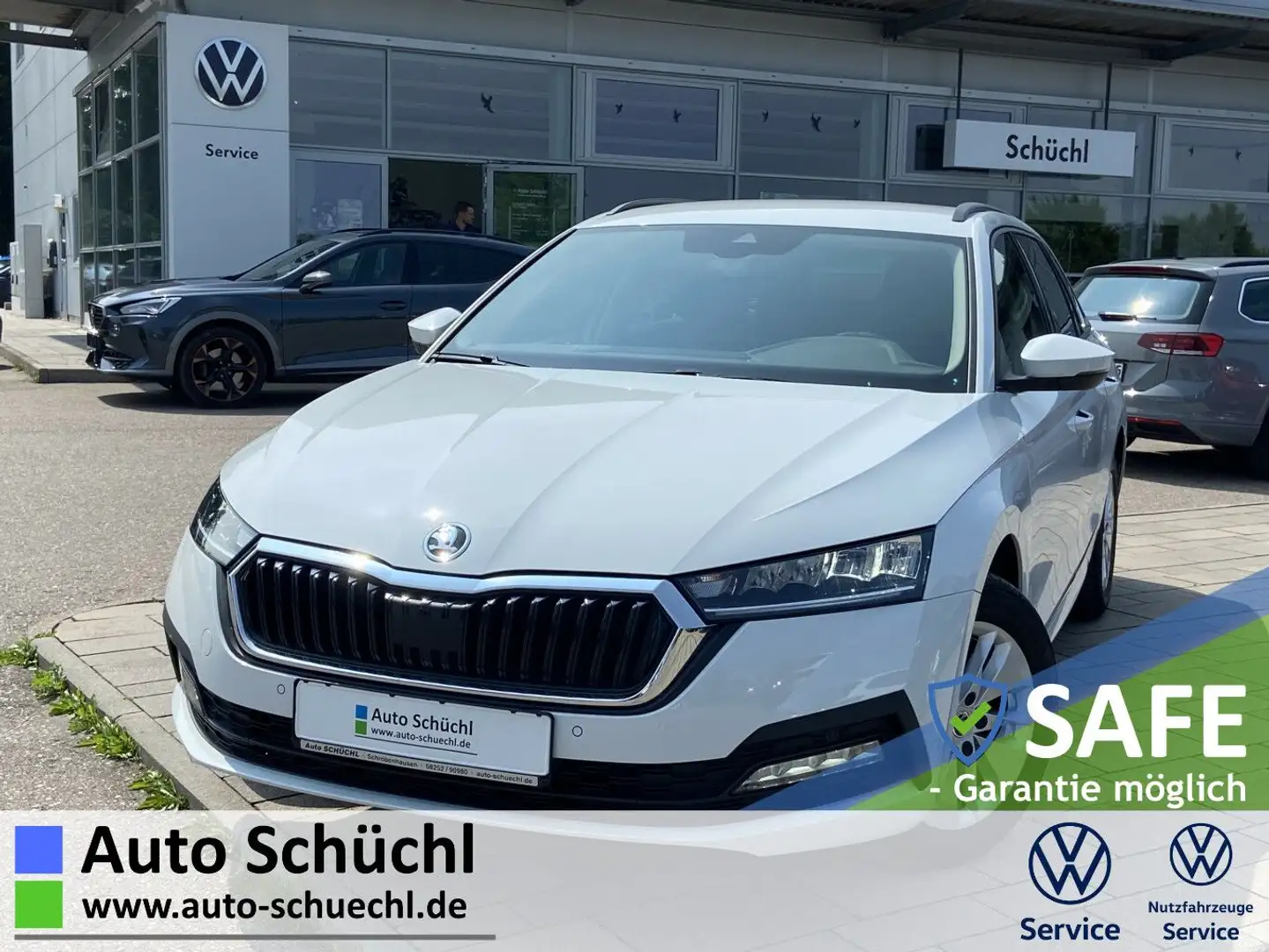Skoda Octavia Combi 2.0 TDI DSG+NAVI-COLUMBUS+LED+SMAR Weiß - 1