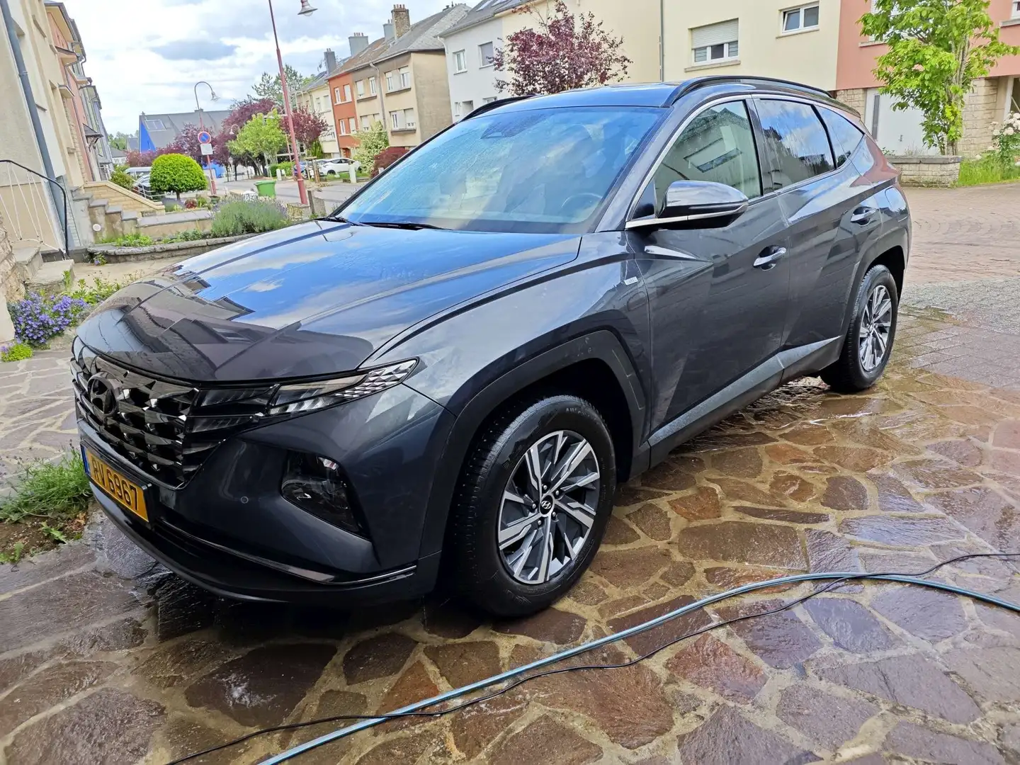 Hyundai TUCSON Executive 1.6 T-GDI MHEV 4WD 7DCT 180CH Gris - 2