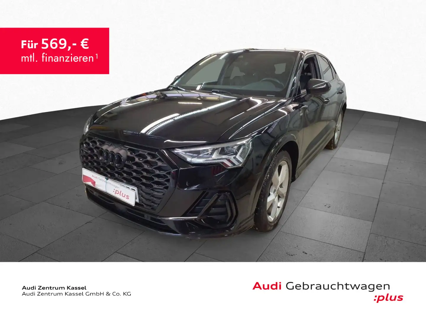 Audi Q3 Q3 SB 40 TDI quattro S line Matrix Navi PDC+ AHK Schwarz - 1