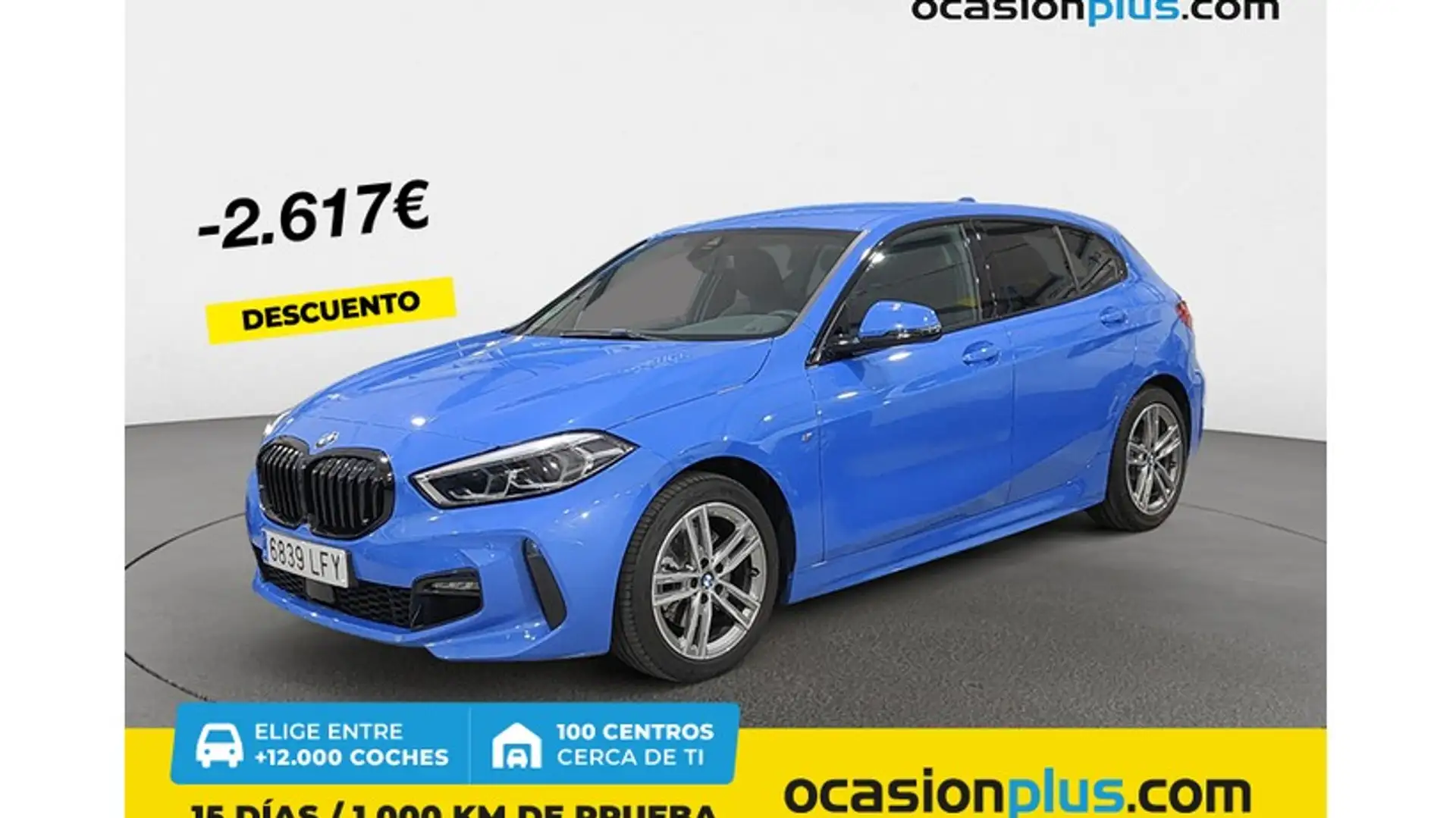 BMW 118 118d Azul - 1