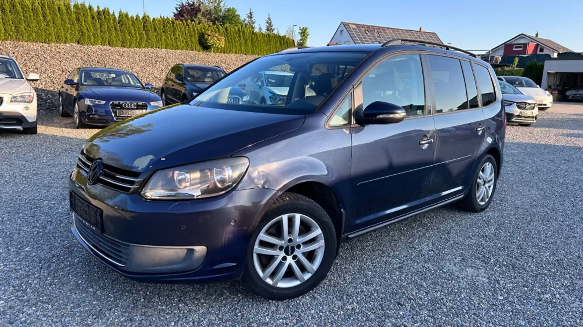 Volkswagen Touran 1.4 Comfortline DSG Blau - 1
