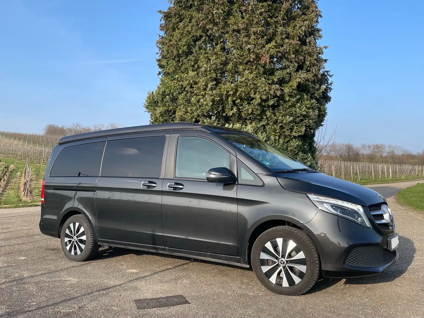 Mercedes-Benz Marco Polo V300d-4M-EDITION (EASY-UP,AHK,Leder,uvm.) Zwart - 2