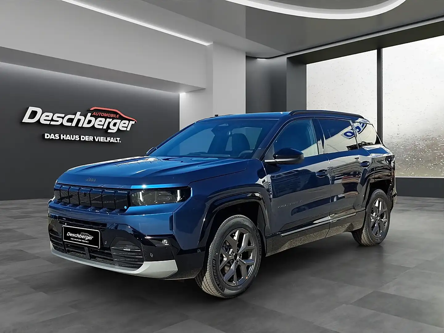 Jeep Compass 1.2 e-Hybrid First Edition e-DCT6 Blau - 1