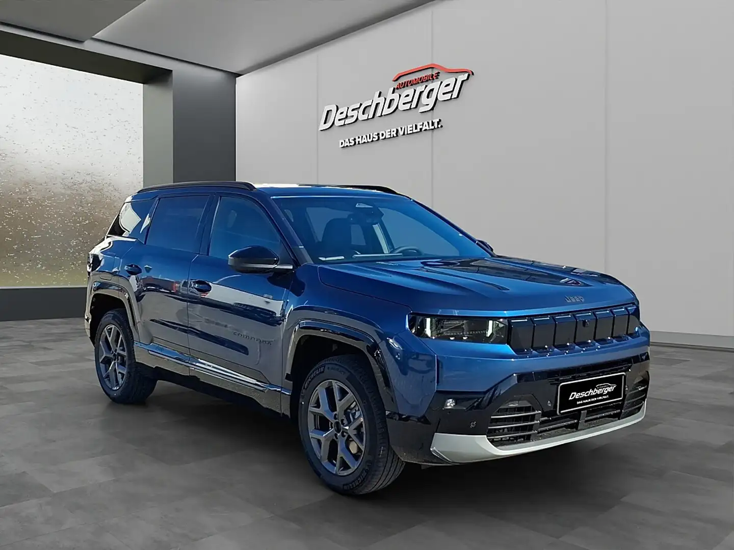 Jeep Compass 1.2 e-Hybrid First Edition e-DCT6 Blau - 2