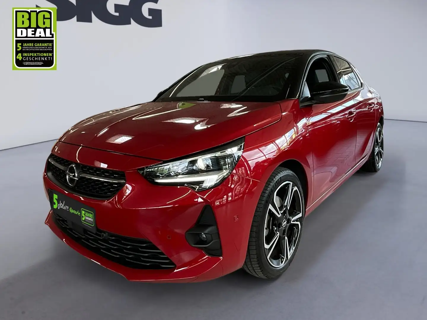 Opel Corsa F Turbo Ultimate Alcantara Navi MatrixLED Rot - 2
