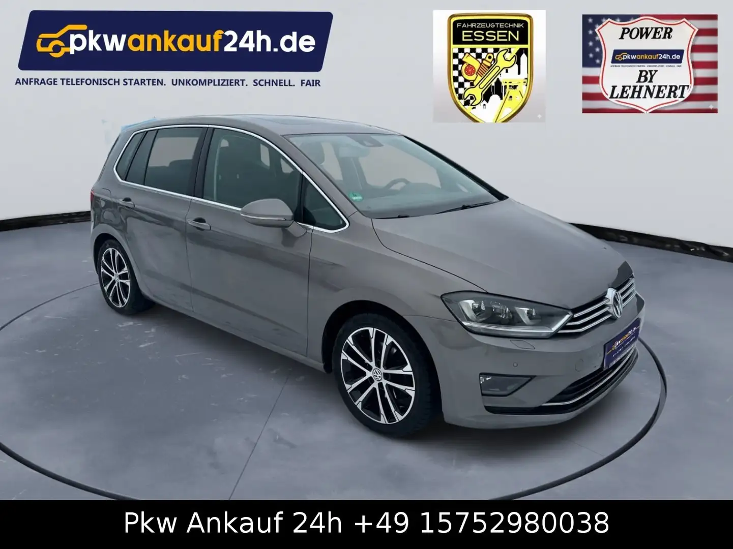 Volkswagen Golf Sportsvan 1.4 TSI Highline*TüvNeu*Garantie* Gris - 2