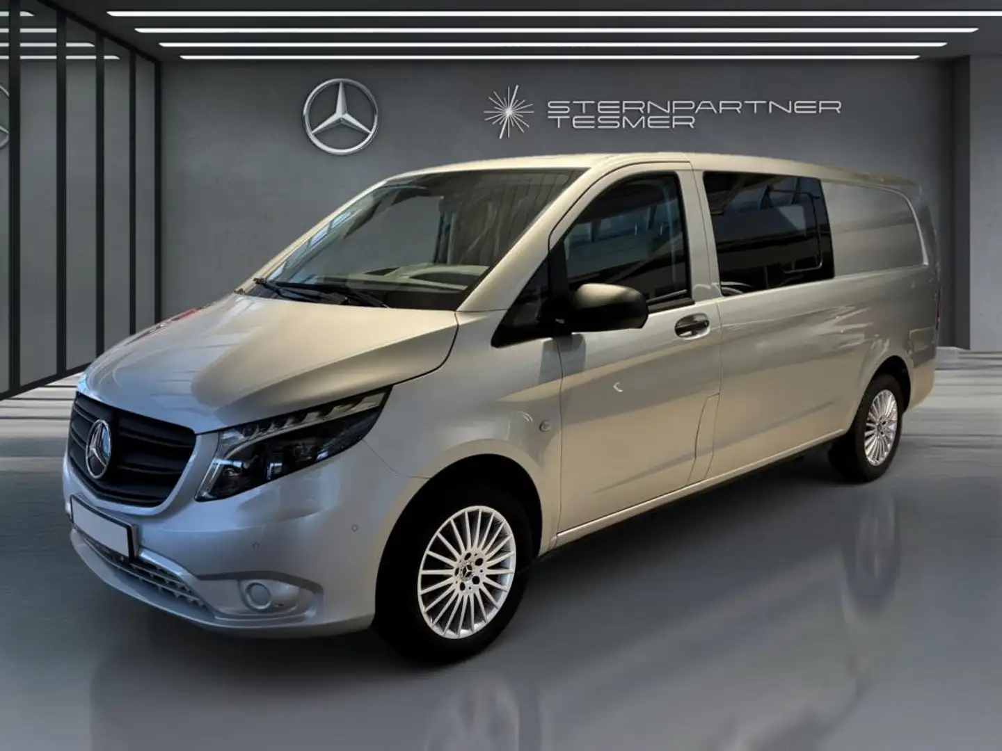 Mercedes-Benz Vito 124 CDI Mixto 4M Extralang Gewerbe+Export Argent - 1