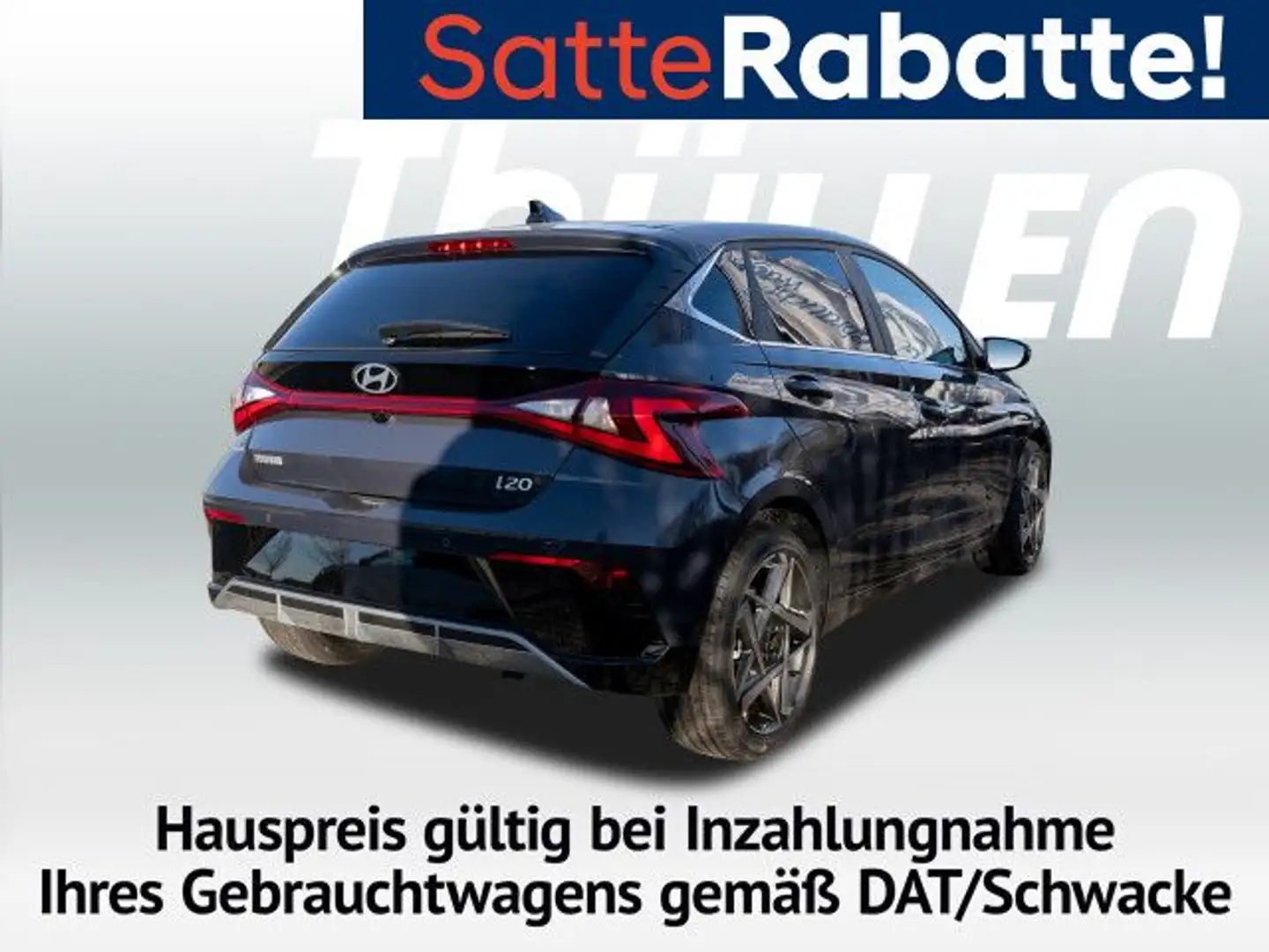 Hyundai i20 1.0 T-GDI 7-DCT Prime, Assistenzpaket Navi LED Gris - 2