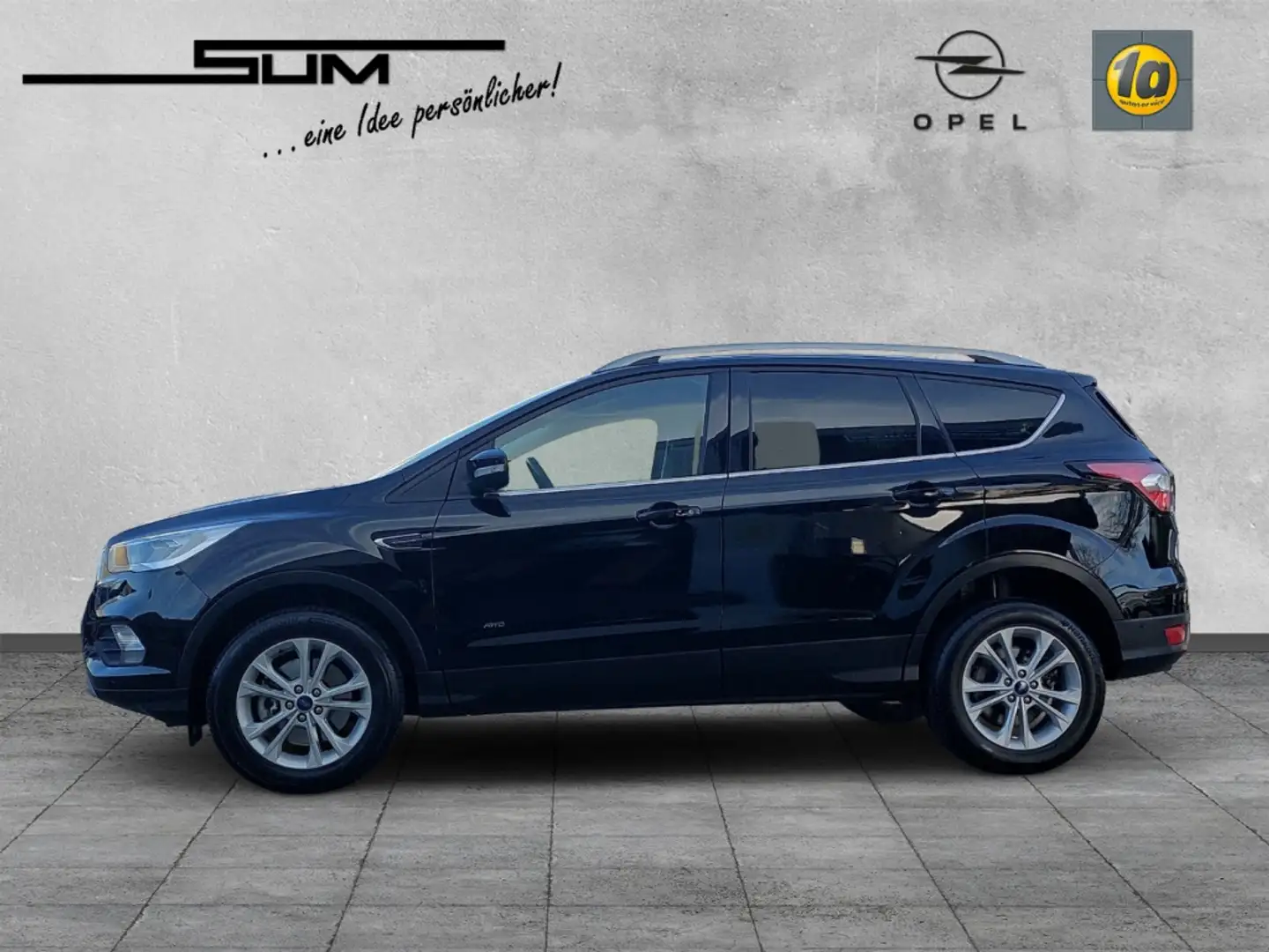 Ford Kuga Titanium 4x4 Navi El. Heckklappe Rückfahrka.Sitzhe Schwarz - 2