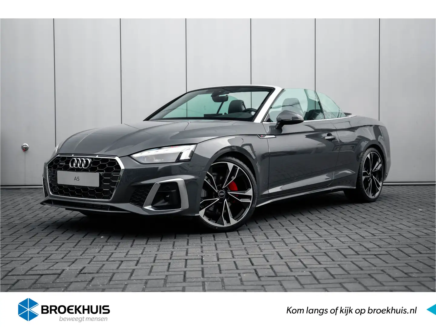 Audi A5 Cabriolet 40 TFSI S edition Grijs - 1