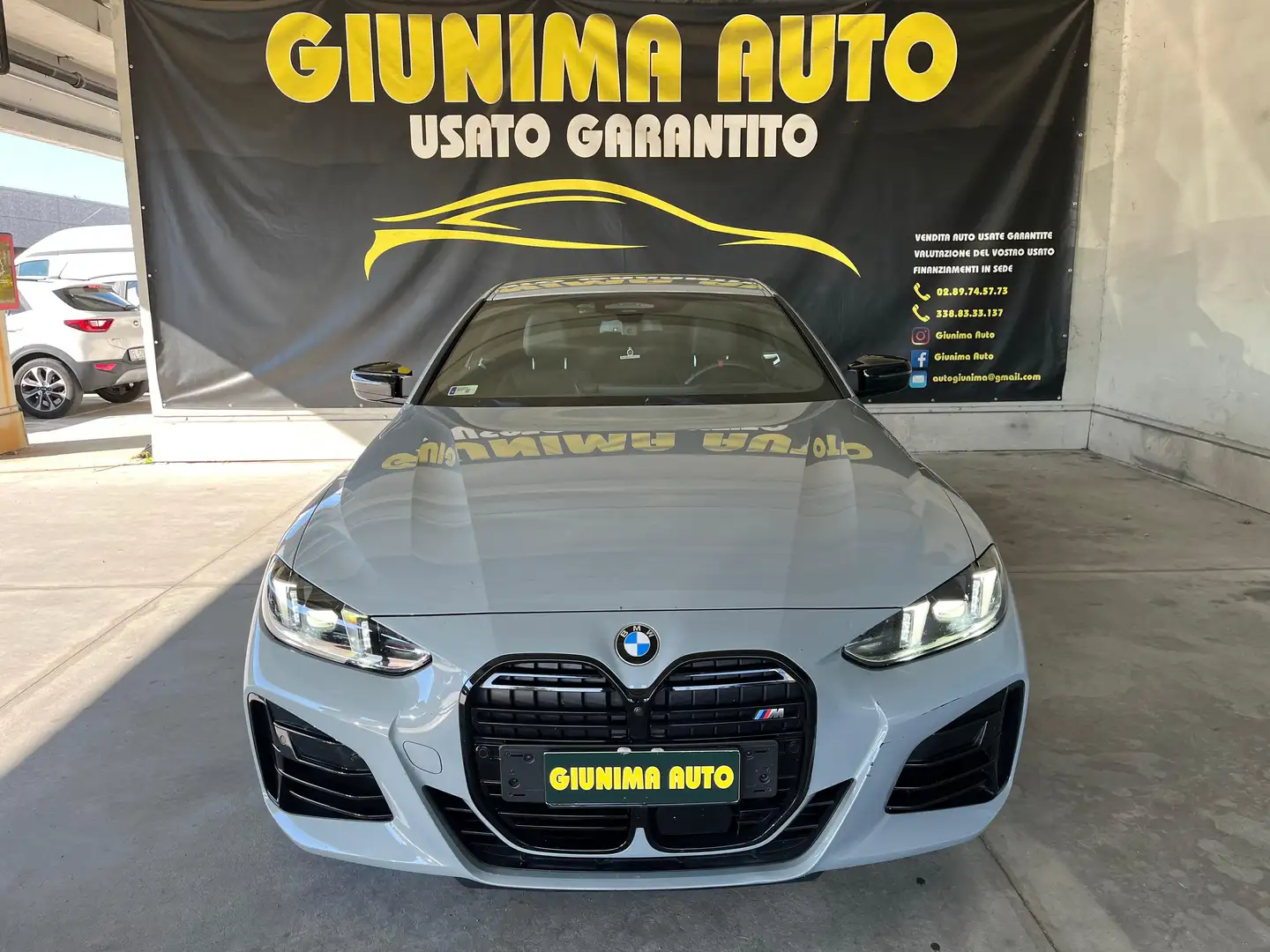 BMW 440 IVA ESPOSTA - Coupe 4x4 2024 M440d mhev 48V auto Grigio - 2
