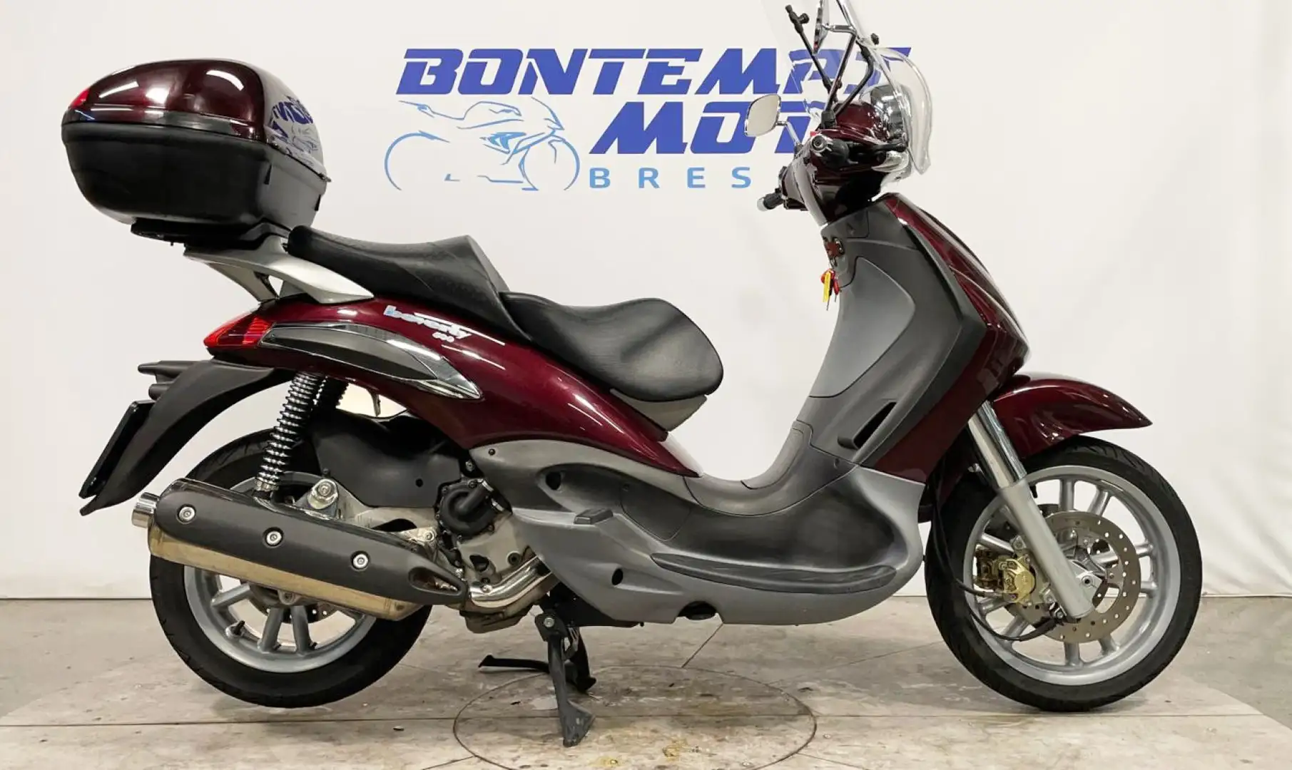 Piaggio Beverly 500 2004 Rouge - 1