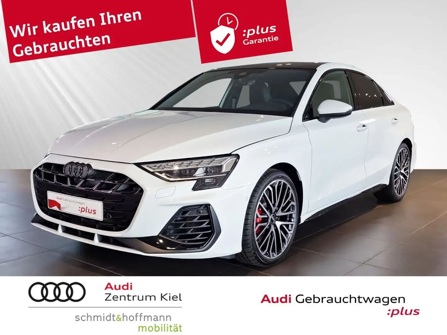 Audi S3 Limousine TFSI quattro S-tronic Navi+ SONOS Klima Blanco - 1