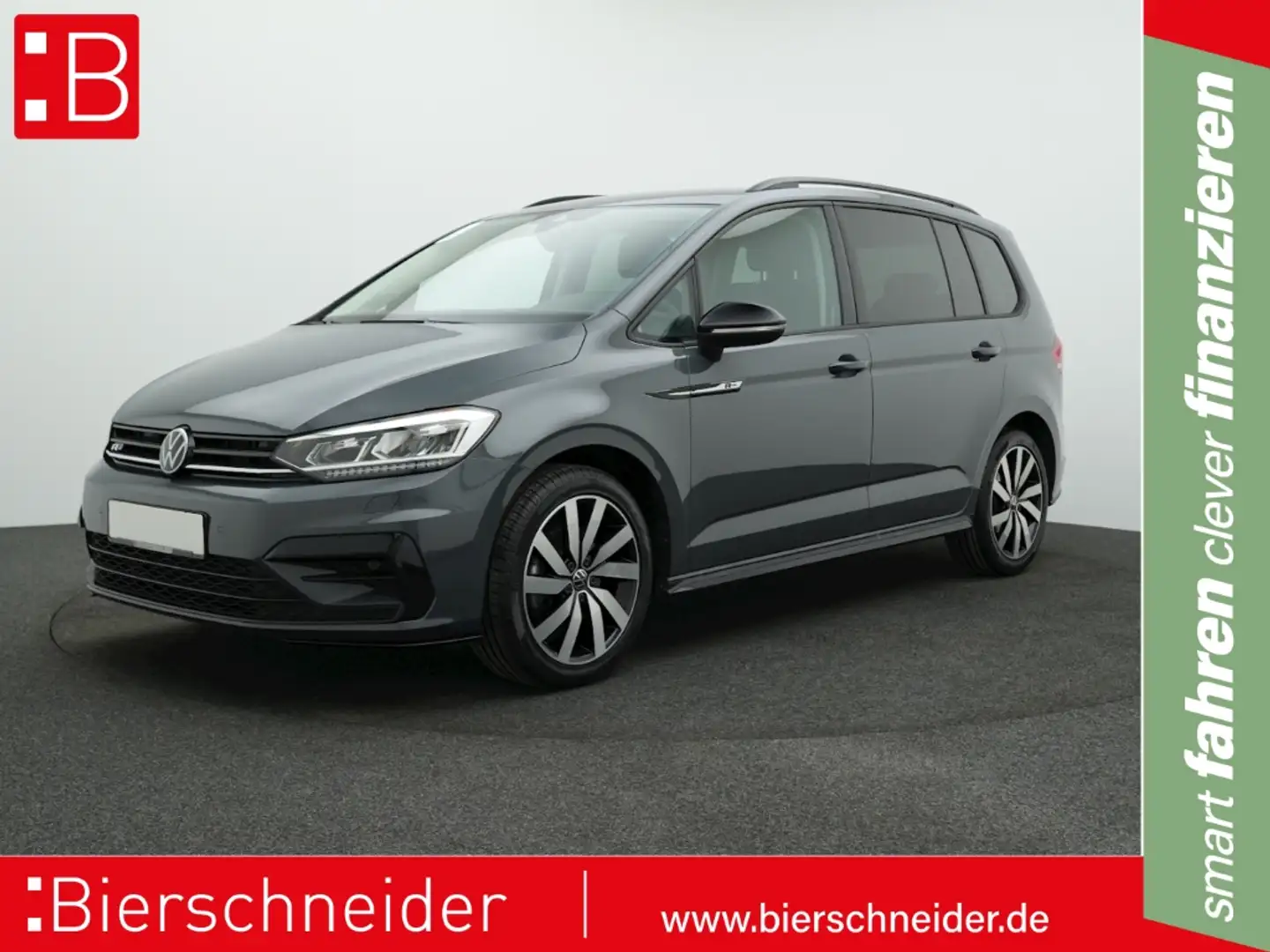 Volkswagen Touran 2.0 TDI DSG Highline RLine BLACK STYLE KAMERA ALU1 Grau - 1
