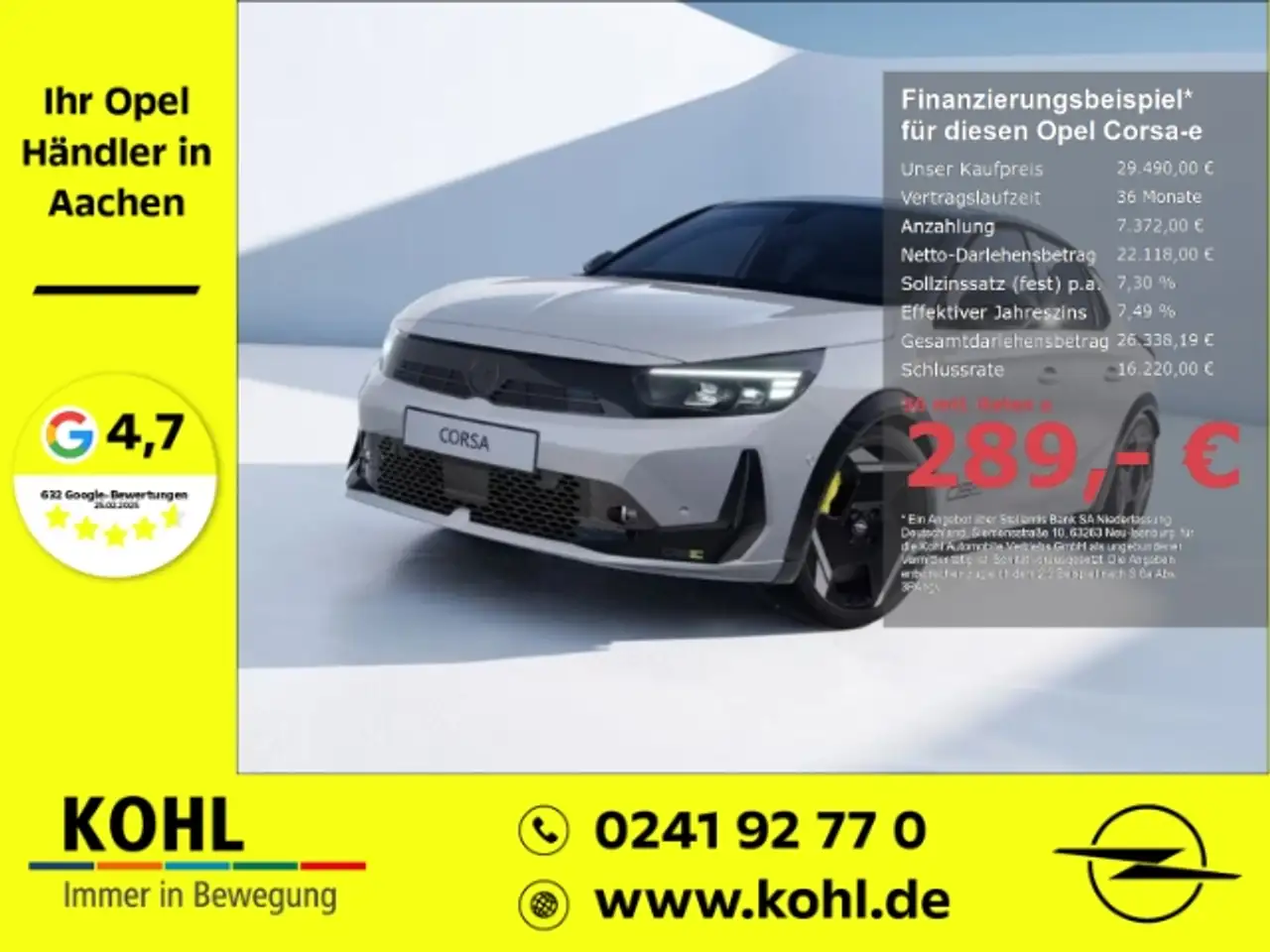 Opel Corsa GSE 281PS 51kWh LED Navi Keyless Totwinkel Rückfah