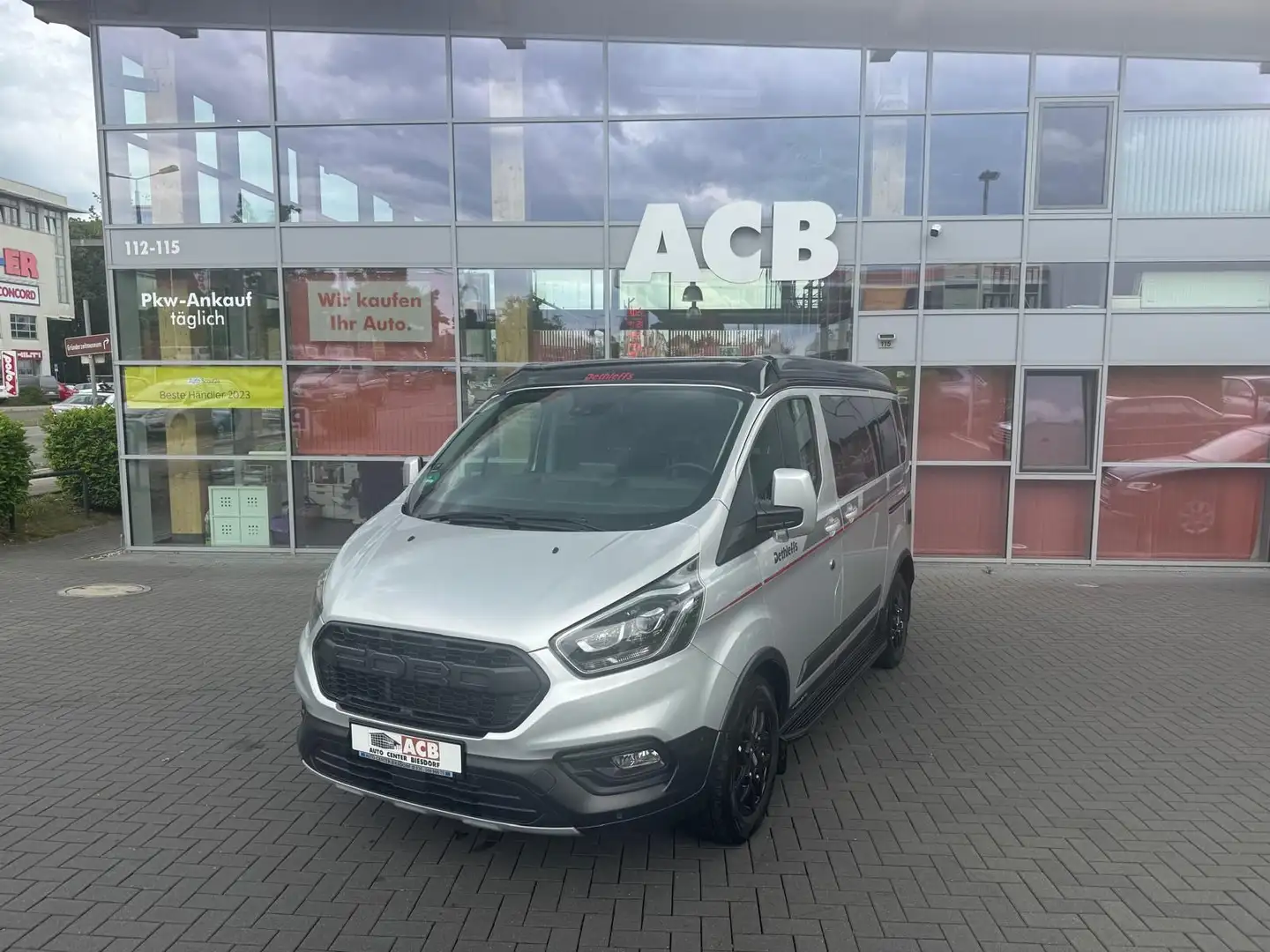 Ford Transit Custom Dethleffs Globevan Trail II Stdhz Plateado - 1