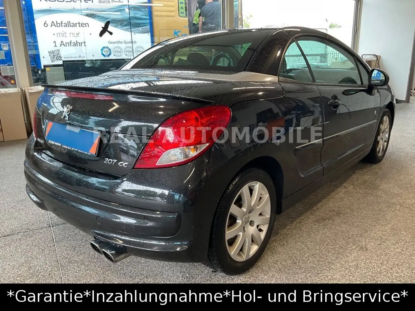 Peugeot 207 CC Cabrio-Coupe Platinum *TÜV NEU*SCHECKHEFT Negro - 2
