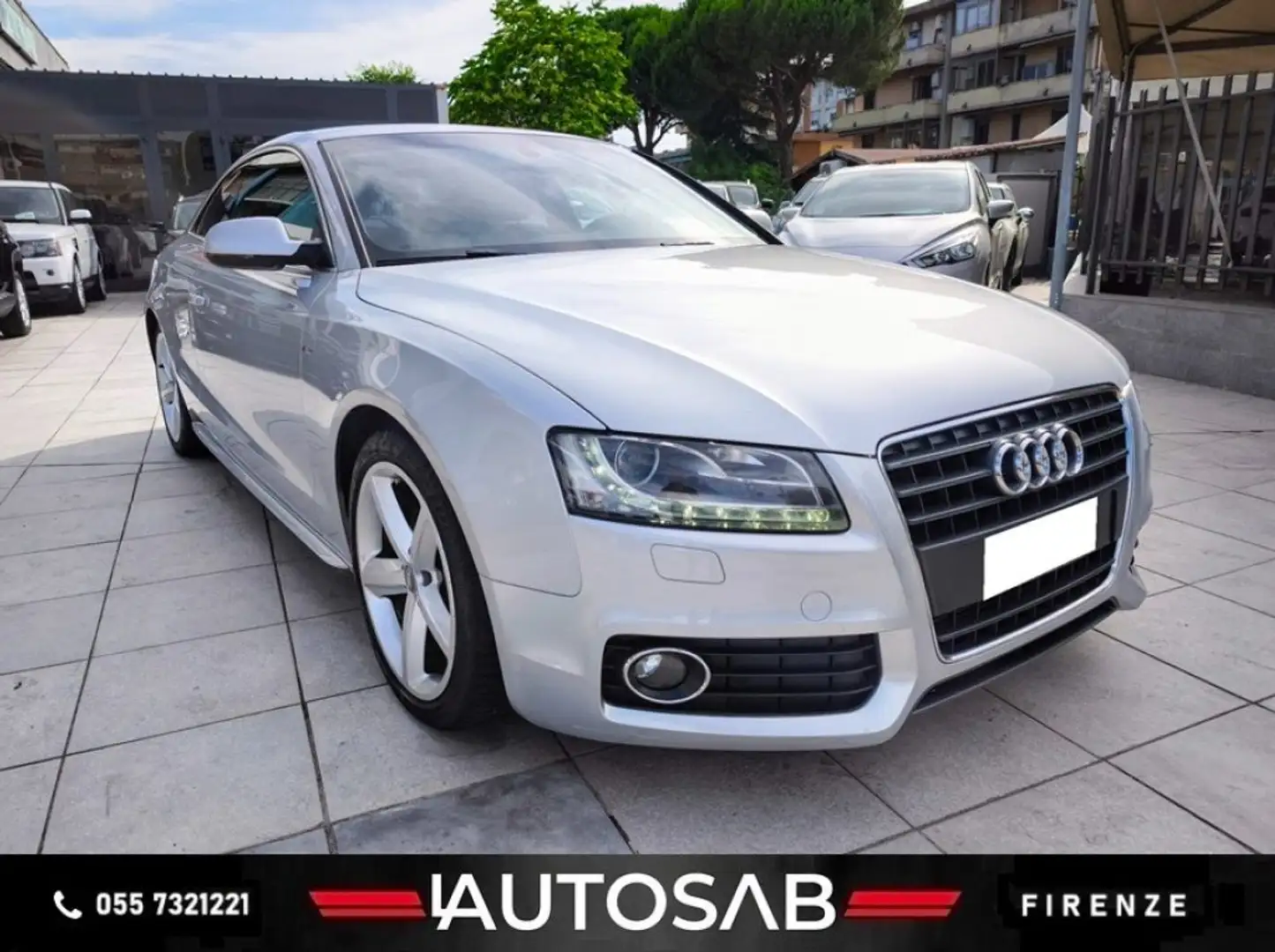 Audi A5 Coupè 2.0 TDI S-Line Ambition 170 Cv Clima Pelle Argento - 1
