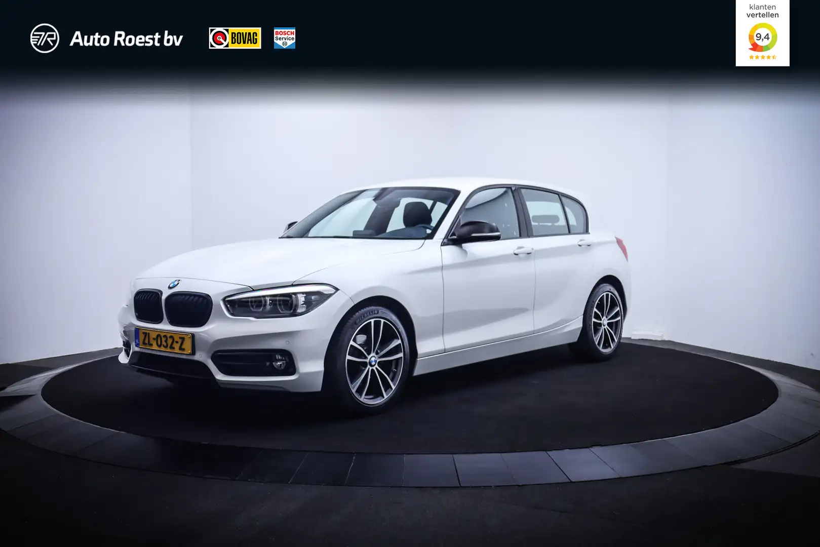 BMW 118 1-serie 118iA SPORT Line Executive FULL LED | NAVI Blanco - 1