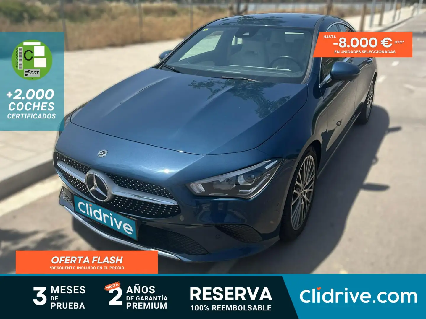 Mercedes-Benz CLA 200 Azul - 1