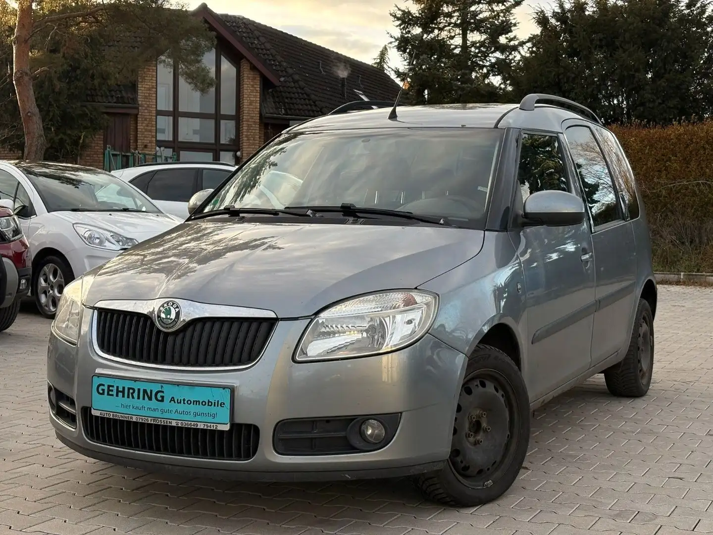 Skoda Roomster 1,4 TDi 80 Style Edition*AHK*Klima*SHZ Gri - 1