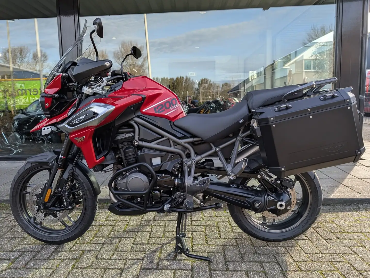 Triumph Tiger 1200 XRT Rood - 2
