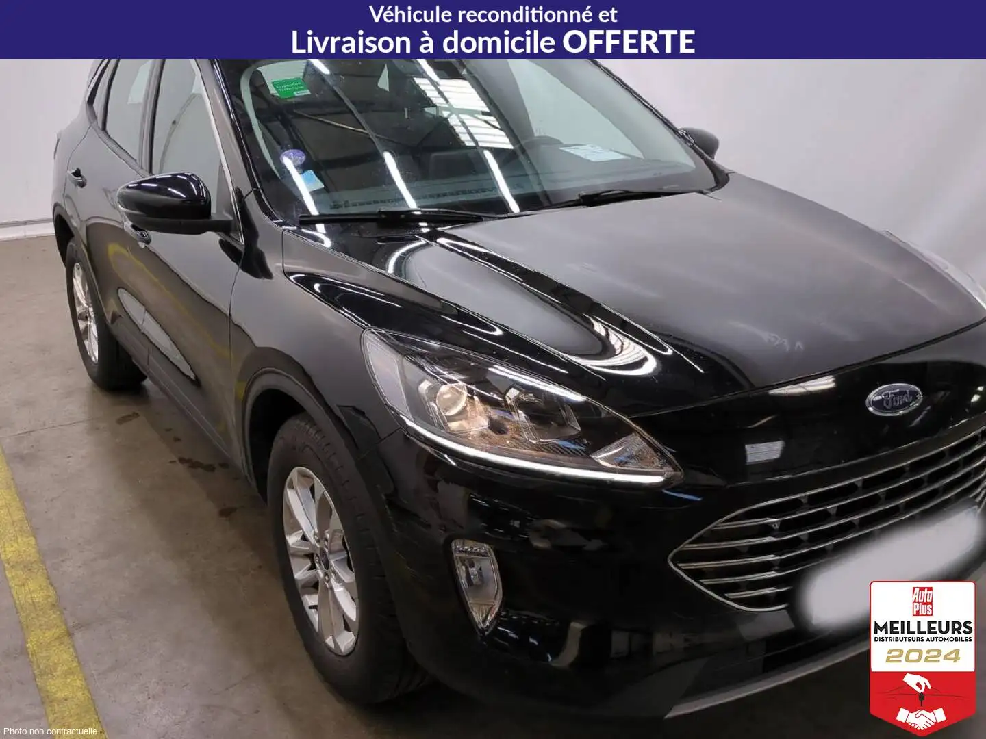 Ford Kuga Duratec 190 FlexiFuel FHEV E85 Powershift Titanium Schwarz - 2