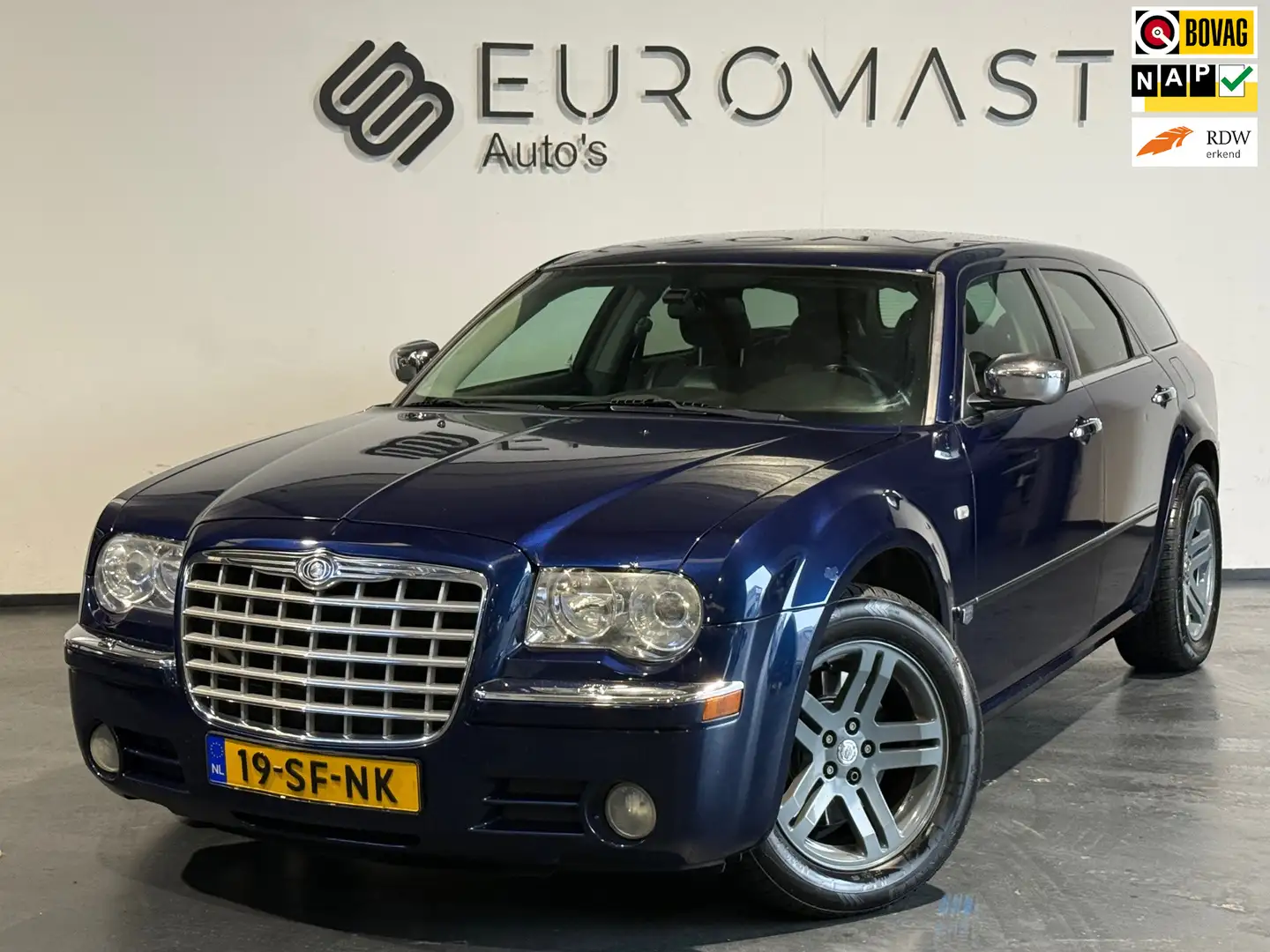 Chrysler 300C Touring 3.5 V6 AWD Automaat Lederbekleding Cruise Blauw - 1