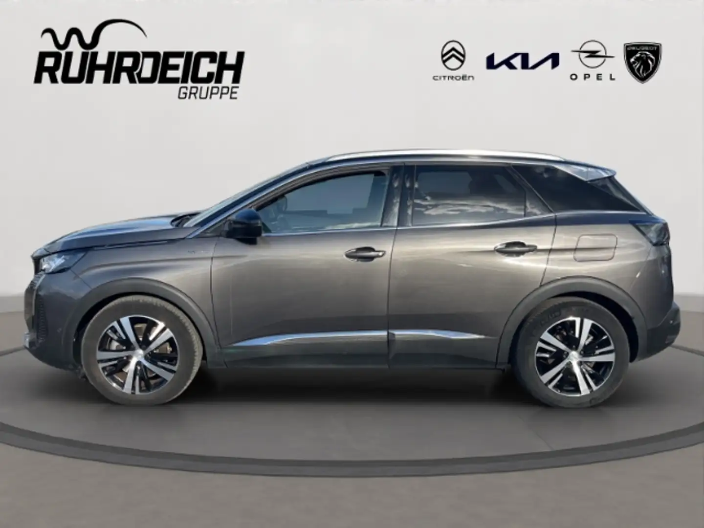 Peugeot 3008 Hybrid 225 GT 1.6 Plug-In KAMERA PDC NAVI ACC Gris - 2