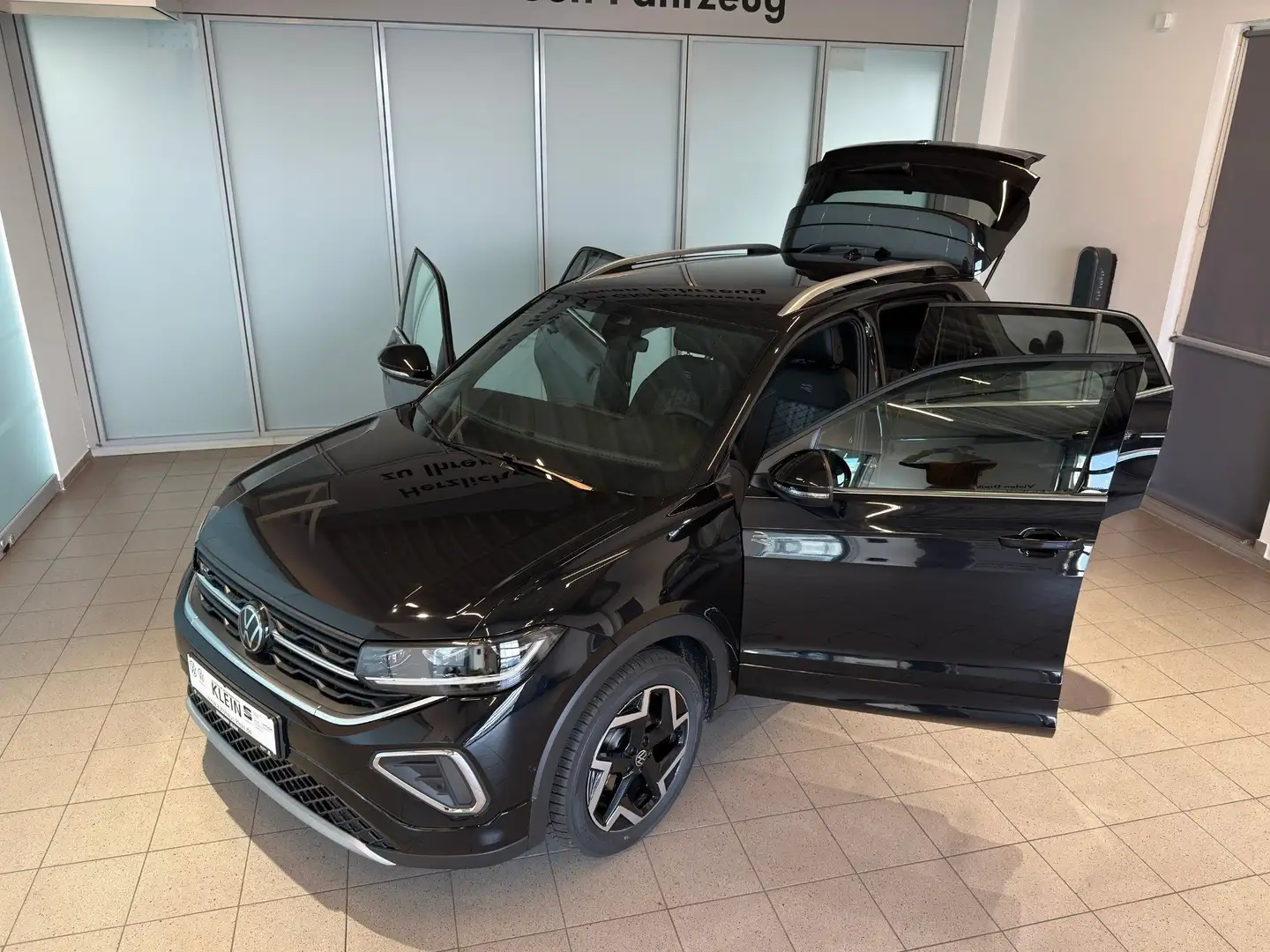 Volkswagen T-Cross R-Line 1.0 l TSI OPF 85 kW (116 PS) 7-Gang-Doppelk Schwarz - 2