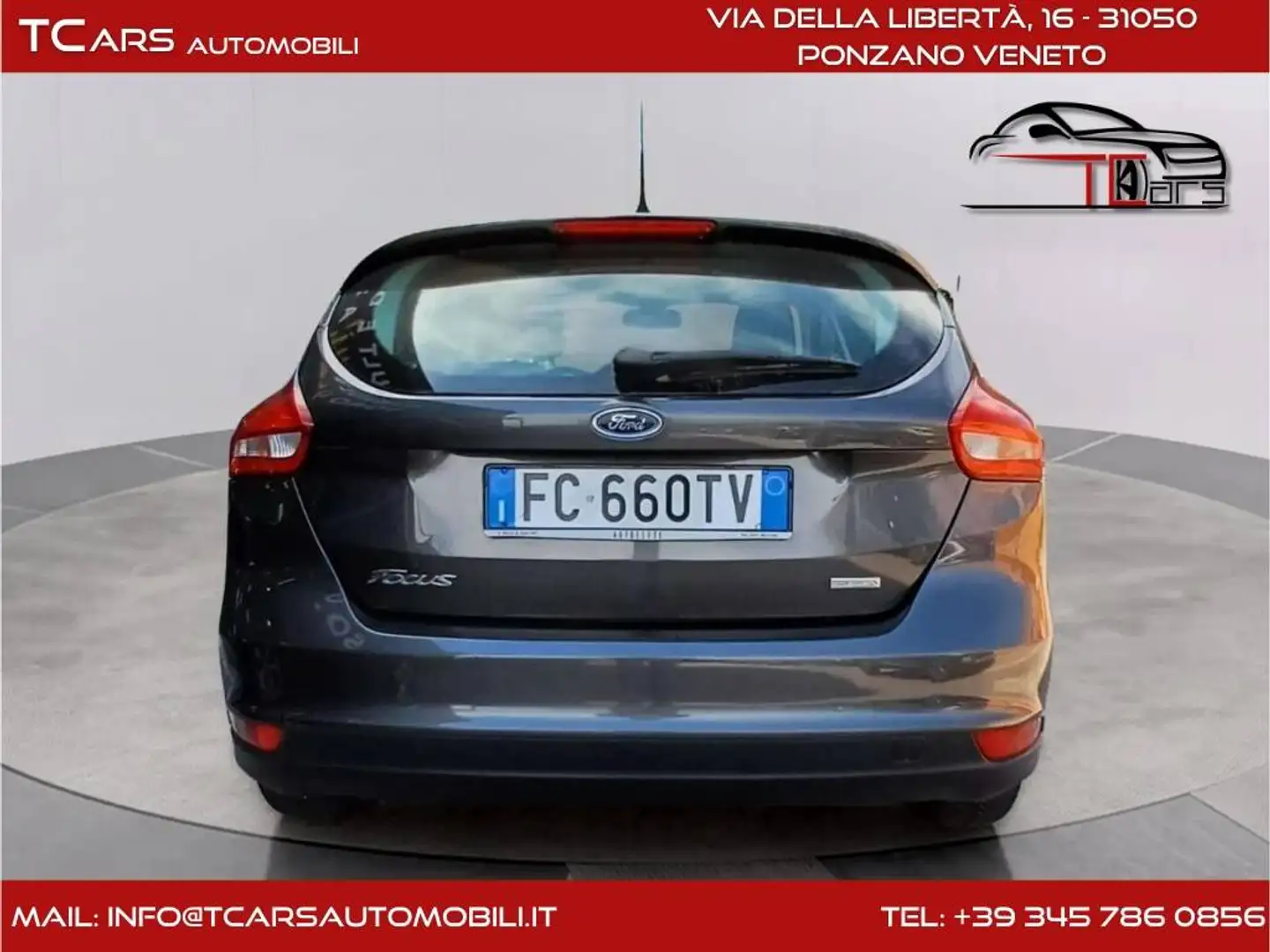 Ford Focus 1.0 BENZINA EURO 6 - GARANZIA TCARS Grigio - 1