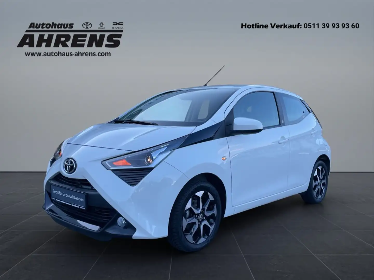 Toyota Aygo X x-play Team D Allwetter Klima Carplay/AndroidAuto Weiß - 1