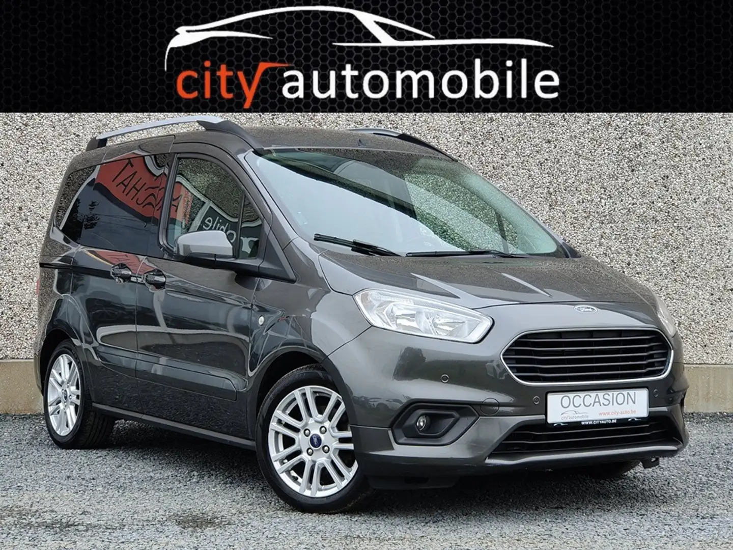 Ford Tourneo Connect 1.5 TDCI GPS CARPLAY CAMERA SIEGES CHAUFFANTS Gris - 1